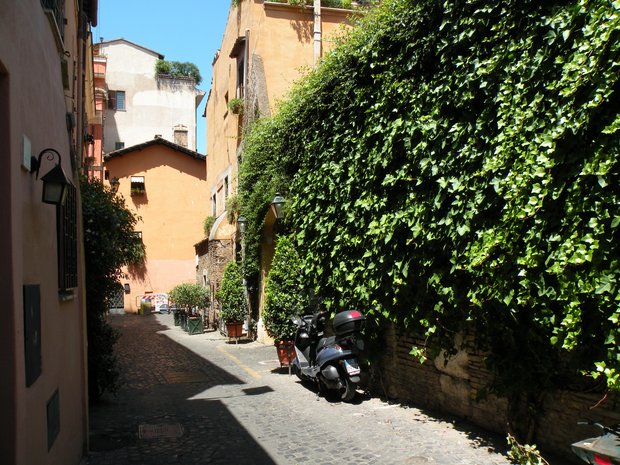  ambiance villageoise du Trastevere